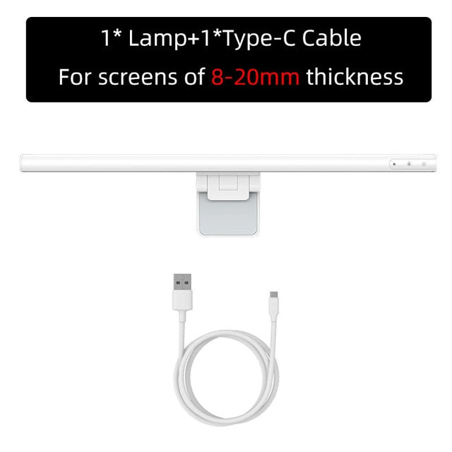 Baseus Stepless Dimming Eye-protection LED Desk Lamp For Computer PC Monitor Screen