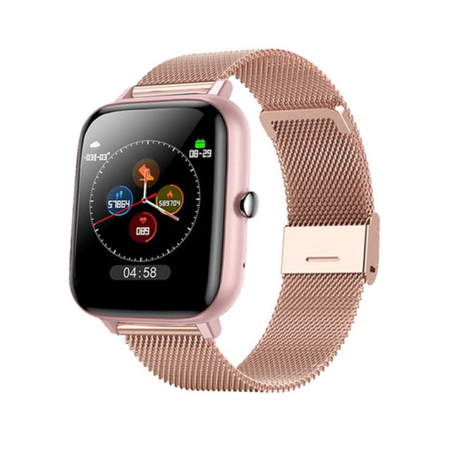 2021 Smart Watch Women Men Heart Rate Fitness Tracker Bracelet Watch Bluetooth Call Waterproof Sport Smartwatch For Android IOS