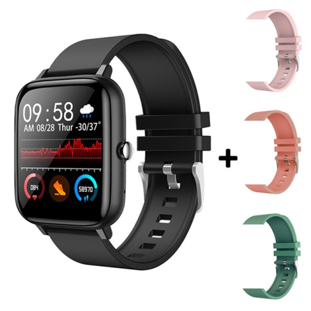 2021 Smart Watch Women Men Heart Rate Fitness Tracker Bracelet Watch Bluetooth Call Waterproof Sport Smartwatch For Android IOS