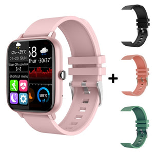 2021 Smart Watch Women Men Heart Rate Fitness Tracker Bracelet Watch Bluetooth Call Waterproof Sport Smartwatch For Android IOS