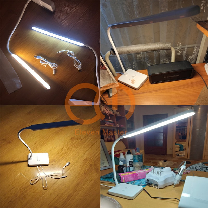 Desk Lamp Touch Table Lamps For Living Room Gooseneck Desktop